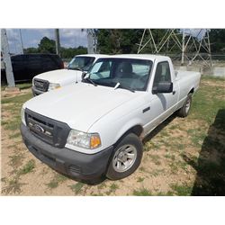 2011 FORD RANGER PICKUP TRUCK, VIN/SN:1FTKR1AD7BPA69848 - GAS ENGINE, A/T, ODOMETER READING 66,684 M