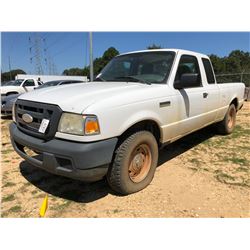 2006 FORD RANGER PICKUP, VIN/SN:1FTYR14U76PA83230 - EXTENDED CAB, V6 GAS ENGINE, A/T (COUNTY OWNED)