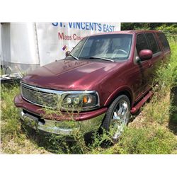 1998 FORD EXPEDITION SUV, VIN/SN:1FMRU17L8WLC48677 - GAS ENGINE, A/T, (COUNTY OWNED) (SELLING ABSENT