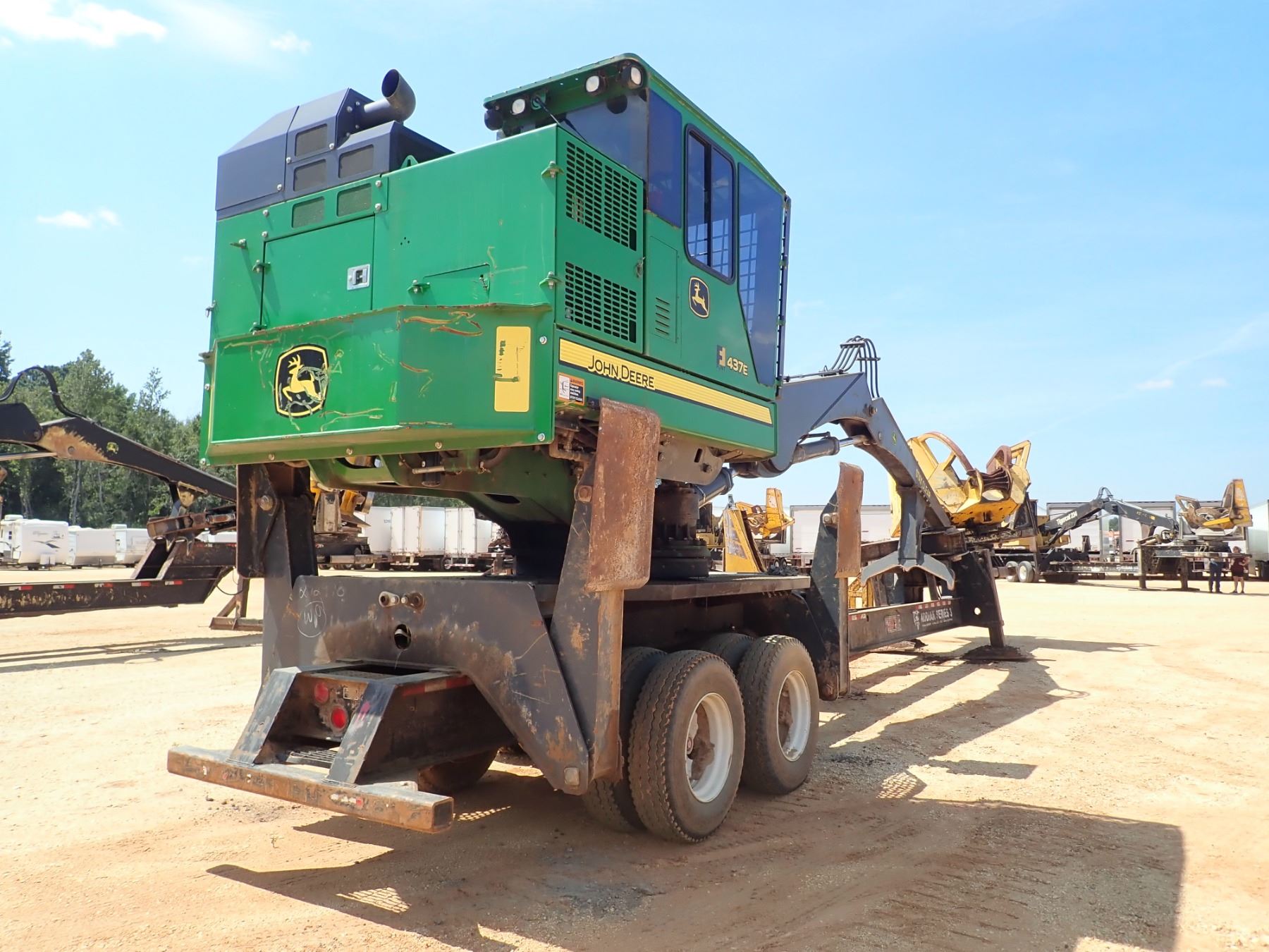 2016 JOHN DEERE 437E LOG LOADER, VIN/SN:292970 - CAB, A/C, CSI 264 ...