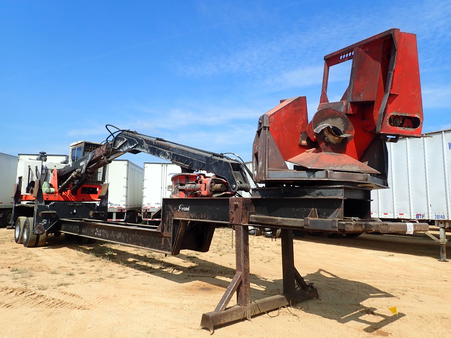 PRENTICE 410D LOG LOADER, VIN/SN:50822 - CAB, A/C, CTR DELIMBER, MTD ON ...