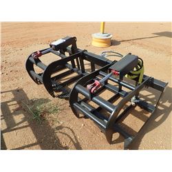 72" ROOT GRAPPLE, FITS SKID STEER LOADER (B-5)