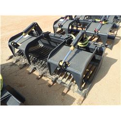 84" ROCK GRAPPLE, FITS SKID STEER LOADER (B-5)