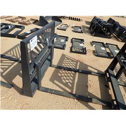 FORK ATTACHMENT, FITS SKID STEER LOADER (B-5)