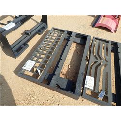 FORK ATTACHMENT FRAME, FITS SKID STEER LOADER (B-5)