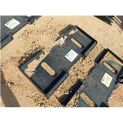 SOLID BACK QUICK ATTACH PLATE, FITS SKID STEER LOADER (B-5)