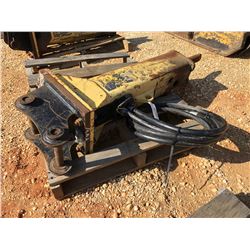 ATLAS COPCO PB210 HYDRAULIC HAMMER, VIN/SN:KAL002191 - FITS BACKHOE