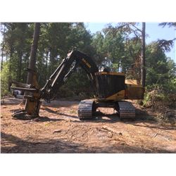 2011 TIGERCAT 860C TRACK FELLER BUNCHER, VIN/SN:8601220 - TRACK MTD, TIGERCAT 5701 SAW HEAD W/110 WR