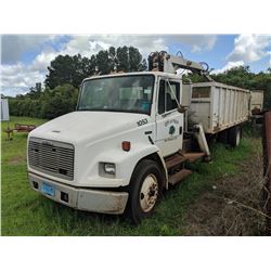 2002 FREIGHTLINER FL70 DEBRIS TRUCK, VIN/SN:1FVABUAK62HJ68997 - CAT 3126 ENGINE, ALLSION A/T, KNUCKL