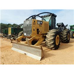 2015 CAT 535D SKIDDER, VIN/SN:MTP00249 - GRAPPLE, DUAL ARCH, WINCH, CAB, A/C, 30.5L-32 TIRES, METER