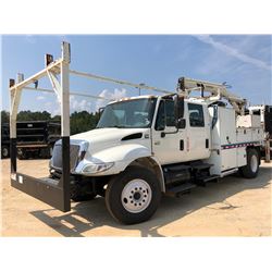 2003 INTERNATIONAL 4300 MECHANICS TRUCK, VIN/SN:1HTMMAAN43H568959 - CREW CAB, IHC DT466 DIESEL ENGIN