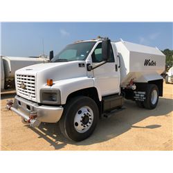 2006 CHEVROLET C7500 WATER TRUCK, VIN/SN:1GBM7C1G06F427165 - S/A, DIESEL ENGINE, 5 SPEED TRANS, 33,0