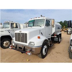 2000 PETERBILT 330 WATER TRUCK, VIN/SN:1NPHND7X0YS524914 - S/A, 3126 CAT DIESEL ENGINE, 5 SPEED TRAN