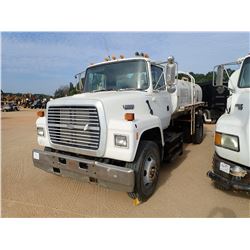 1994 FORD L8000 WATER TRUCK, VIN/SN:1FDXR82E1RVA46105 - S/A, CUMMINS DIESEL ENGINE, 6 SPEED TRANS, G