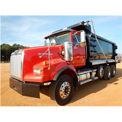 2013 WESTERN STAR 4900SB TRI-AXLE DUMP, VIN/SN:5KKMALDVXDPBX0662 - 450 HP DETROIT DD13 ENGINE, ALLIS