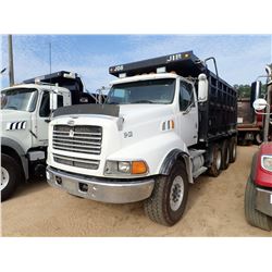 2000 STERLING DUMP, VIN/SN:2FZXESB1YAF53378 - TRI-AXLE, S60 DETRIOT DIESEL ENGINE, 10 SPEED TRANS, 4