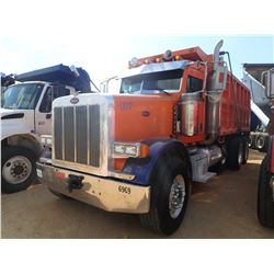 1999 PETERBILT 379 DUMP TRUCK, VIN/SN:1XP5DR9X4XN461311 - TRI AXLE, 470 HP CAT C13 (RECENT OUT OF FR