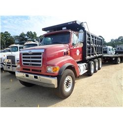 1999 STERLING DUMP TRUCK, VIN/SN:2FZNNXYB4XAA59840 - TRI-AXLE, 435 HP CAT 3406 ENGINE, 8LL TRANS, 46