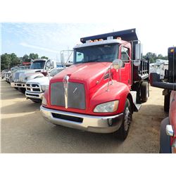 2009 KENWORTH T300 DUMP TRUCK, VIN/SN:2NKHHM7X69M246913 - S/A, PACCAR PX-6 ENGINE, ALLISON A/T, 10' 