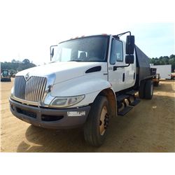 2008 INTERNATIONAL 4300 FLATBED DUMP, VIN/SN:3HTMMAARX8N698163 - S/A, CREW CAB, IHC DIESEL, ALLSION 