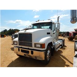 2014 MACK CHU613 TRUCK TRACTOR, VIN/SN:1M1AN07Y0EM016331 - T/A, 445 HP MACK MP8 DIESEL ENGINE, M DRI