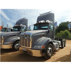 2014 PETERBILT 384 TRUCK TRACTOR, VIN/SN:1XPVDP9X4ED224602 - T/A, PACCAR MX DIESEL ENGINE, 10 SPEED 