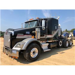 1998 KENWORTH T800 TRUCK TRACTOR, VIN/SN:1XKDDB0X52J59264 - TRI-AXLE, 425 HP CAT ENGINEM, 13 SPD TRA