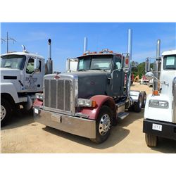 2005 PETERBILT 378 TRUCK TRACTOR, VIN/SN:1XPFDT9X15D846832 - T/A, CAT C11 ENGINE, 10 SPD TRANS, 38K 