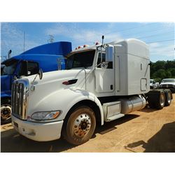 2009 PETERBILT 386 TRUCK TRACTOR, VIN/SN:1XPHD49X19D787995 - T/A, CUMMINS DIESEL ENGINE, 10 SPEED TR