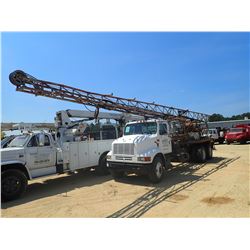 1999 INTERNATIONAL DRILL TRUCK, VIN/SN:1HSHBALNXRH89341 - T/A, CUMMINS DIESEL ENGINE, 9 SPEED TRANS,