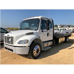 2018 FREIGHTLINER ROLL BACK TRUCK, VIN/SN:1FVACWFCXJHJK8379 - EXTENDED CAB, CUMMINS ENGINE, A/T, GVW