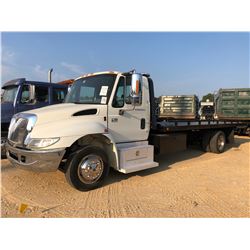 2007 INTERNATIONAL 4300 ROLLBACK TRUCK, VIN/SN:1HTMNAAM47H469200 - IHC DT466 ENGINE, A/T, 20,000LB G