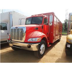 2007 PETERBILT 335 BEVERAGE TRUCK, VIN/SN:2NPLHD7X97M682544 - S/A, CAT C7 ENGINE, 6 SPEED TRANS, GVW