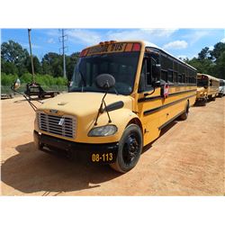 2008 THOMAS SCHOOL BUS, VIN/SN:4UZABRCS08CY48367 -MERCEDES BENZ DIESEL ENGINE, A/T, 49 PASSENGER