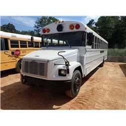 1998 FREIGTHLINER SCHOOL BUS, VIN/SN:4UZ6CJAAXWC965627 - DIESEL ENGINE, A/T, 49 PASSENGER, ODOMETER 