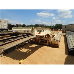 1998 FONTAINE TA 50 LOWBOY TRAILER, VIN/SN:4LF4S5035W3506567 - DETACHABLE, TRI AXLE, NGB, 22' WELL, 