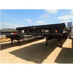 1975 FRUEHAUF LOWBOY TRAILER, VIN/SN:FWS660 - T/A, 45' LENGTH, 100" WIDTH, HYD RAMPS, 10.00R15 TIRES