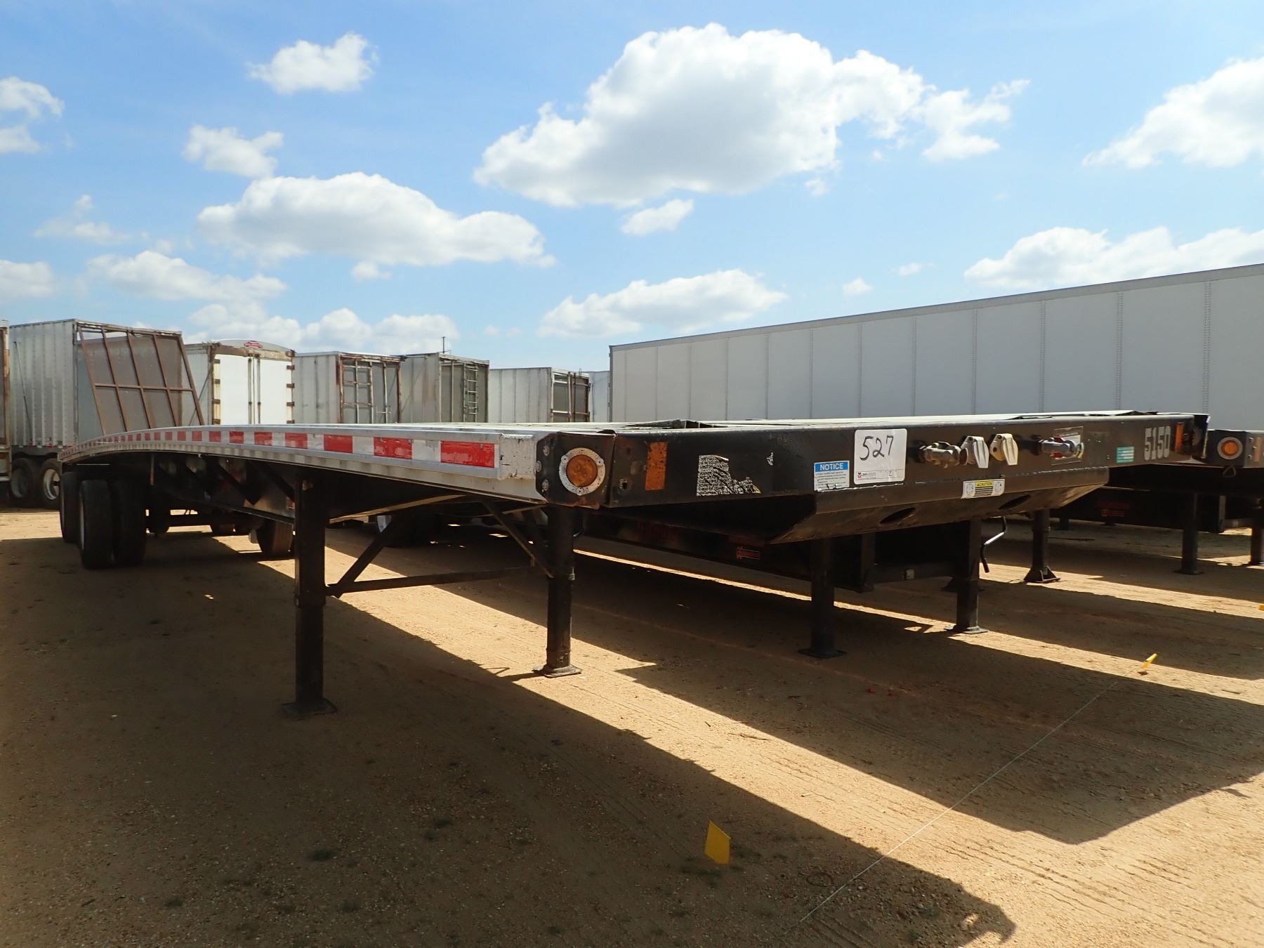 2013 FONTAINE INFINITY FLATBED TRAILER, VIN/SN13N148202D1557203 T/A
