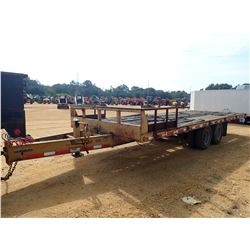 2003 BETTER BUILT PH2422FB TAG TRAILER, VIN/SN:4MNFP242031000170 - T/A, TILTS, 20,000LB GVWR, 54' LE