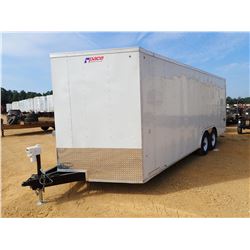 2019 LGS ENCLOSED TRAILER, VIN/SN:53BPTEB23KUD033752 - AC UNIT, T/A, GVWR 9,900LBS, 20' X 8.5' SIDE 