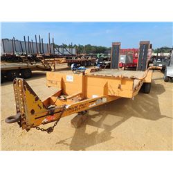 1998 ECONOLINE LPH216FE TAG TRAILER, VIN/SN:42EEPA827W1001527 - T/A, 16' LENGTH, RAMPS