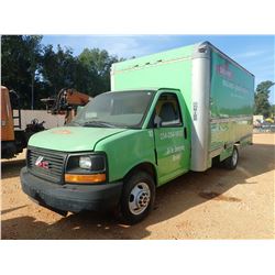 2005 GMC BOX TRUCK, VIN/SN:1GDHG31U451911642 - S/A, GAS ENGINE, A/T, 15' BOX BODY, ROLL UP DOOR (DOE