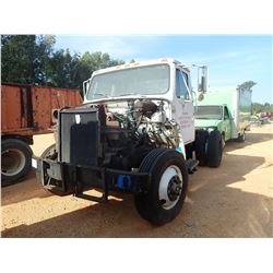 1984 INTERNATIONAL S1900 TRUCK TRACTOR, VIN/SN:1HTLDUXW7EKAZ - S/A, DIESEL ENGINE, A/T, 11R22.5 TIRE