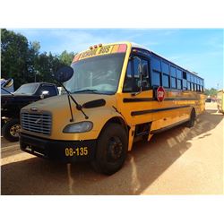 2008 THOMAS SCHOOL BUS, VIN/SN:4UZABRCSX8CY48389 - DIESEL ENGINE, A/T (CITY OWNED) (DOES NOT OPERATE