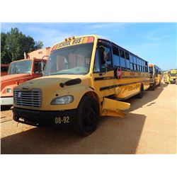 2008 THOMAS SCHOOL BUS, VIN/SN:4UZABRC638CY48346 - DIESEL ENGINE, A/T (CITY OWNED) (DOES NOT OPERATE