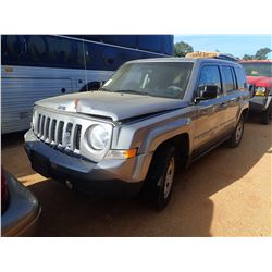 2014 JEEP PATRIOT VIN/SN:1C4NJRBBXED924810 - 4X4, GAS ENGINE, A/T (COUNTY OWNED) (DOES NOT OPERATE)