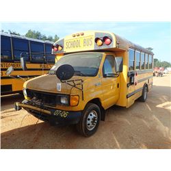 2006 FORD E450 BUS, VIN/SN:1FDXE45P26DA28747 - DIESEL ENGINE, A/T (COUNTY OWNED) (DOES NOT OPERATE)