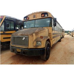 1998 FREIGHTLINER SCHOOL BUS, VIN/SN:4UZ6CFAA8WC933448 - DIESEL ENGINE, A/T (DOES NOT OPERATE) (COUN