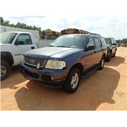 2004 FORD EXPLORER VIN/SN:1FMDU63W04UB45266 - GAS ENGINE, A/T (BAD TRANS)