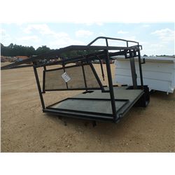 102" WELDING TRUCK BED W/LADDER & PIPE RACK (A1)